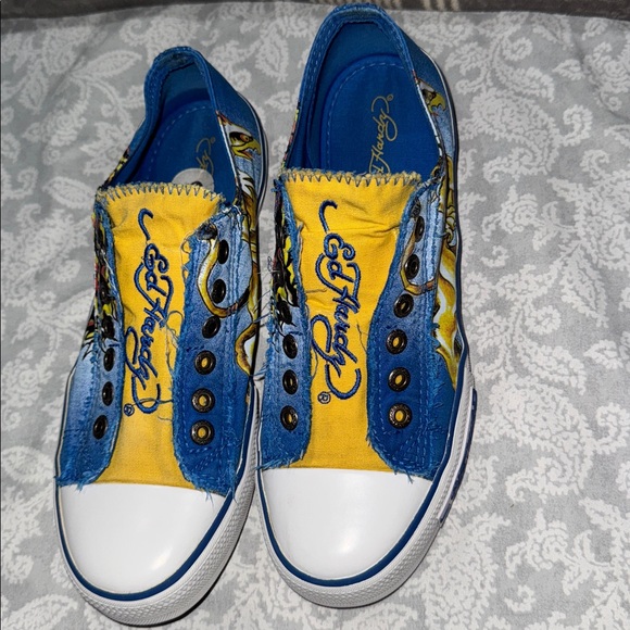 Ed Hardy Women's Sneakers Size 8 - Picture 1 of 7